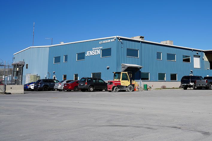 Jensen precast building