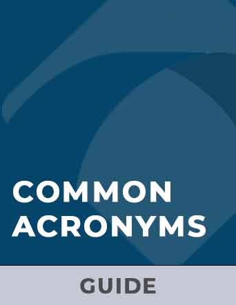 Common Acronyms Guide