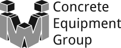 Company logo for iwi Concrete Equipment Group features company name