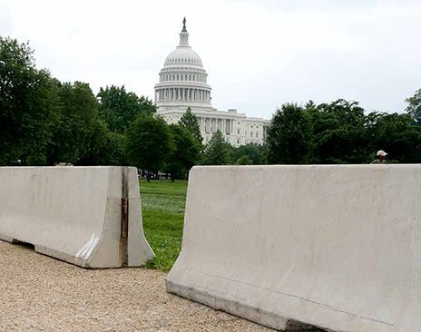 Concrete barricades