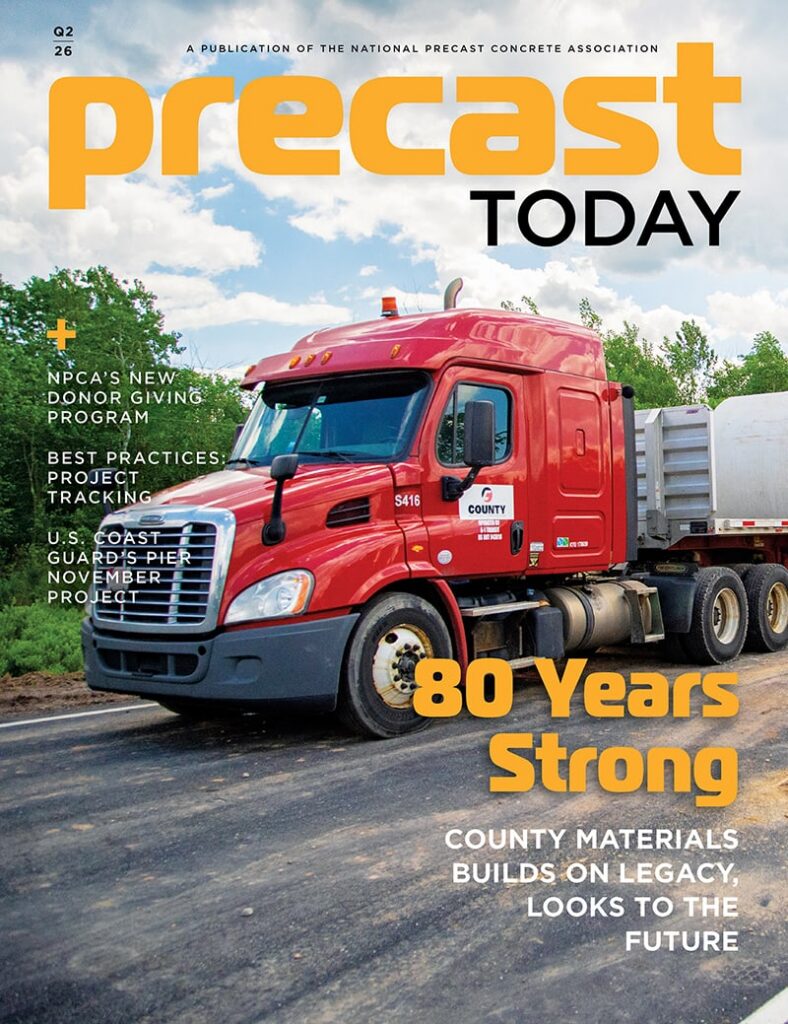 Precast Today Q2 2026 magazine cover